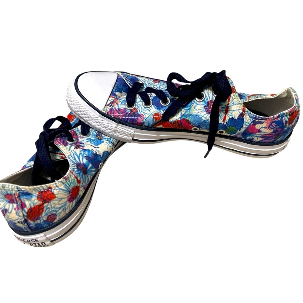 💚Converse All Star Colorful Floral Sneakers - Picture 7 of 13